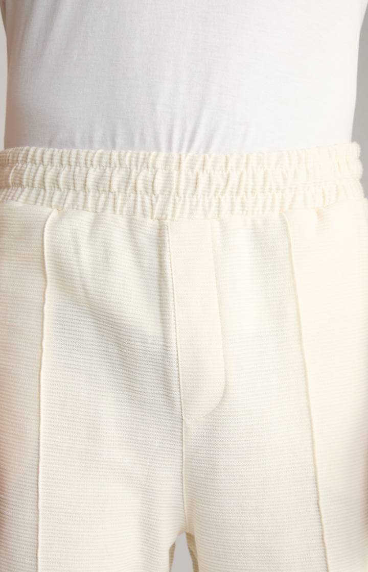 Joop Baumwoll-Shorts Damiano in Creme strukturiert Vatertagsangebot