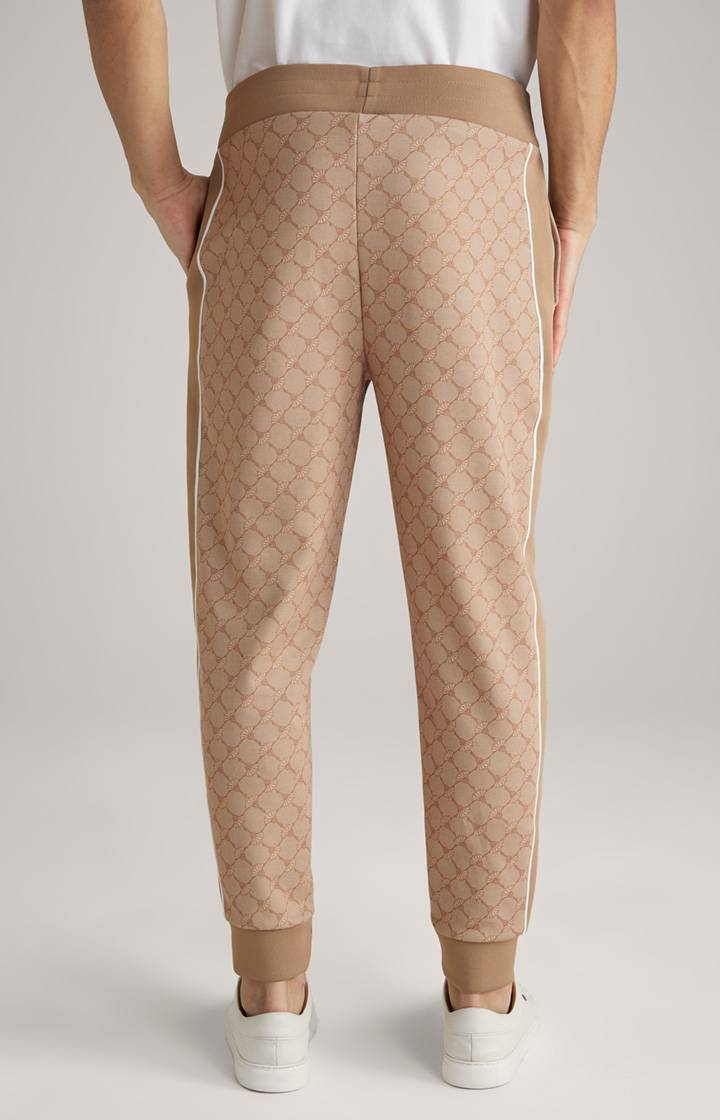 Joop Cornflower-Joggpants Taylan in Beige gemustert VIP-Rabatte