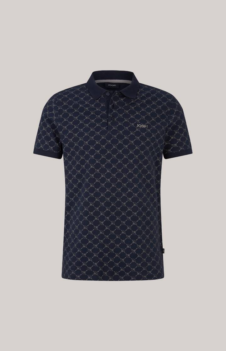 Joop Cornflower Poloshirt Paigam in Navy gemustert Tiefpreis