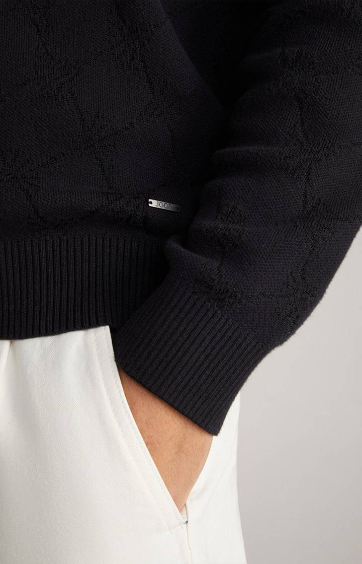 Joop Cornflower-Strickjacke Raveno in Schwarz gemustert Kostenlose Rückgabe
