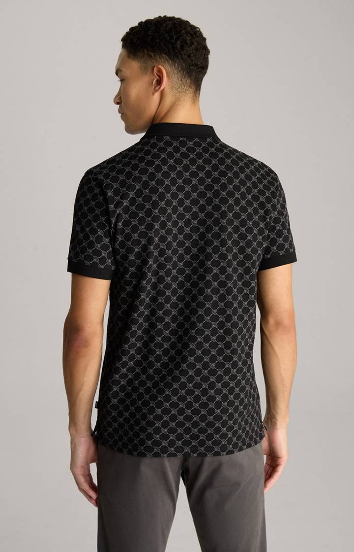 Joop Cornflower Poloshirt Paigam in Schwarz gemustert Letzte 3 Tage