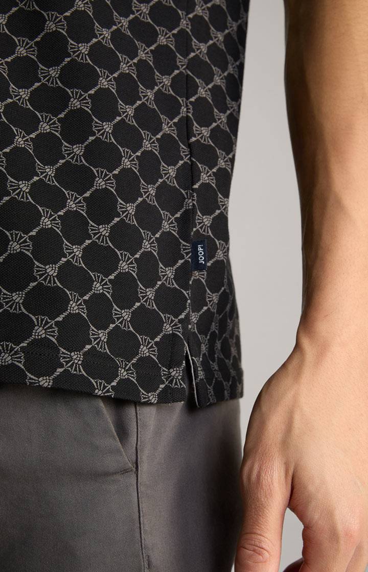 Joop Cornflower Poloshirt Paigam in Schwarz gemustert Letzte 3 Tage