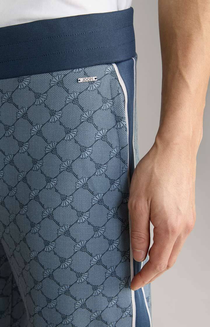 Joop Cornflower-Joggpants Taylan in Blau gemustert Letzte 2 Tage