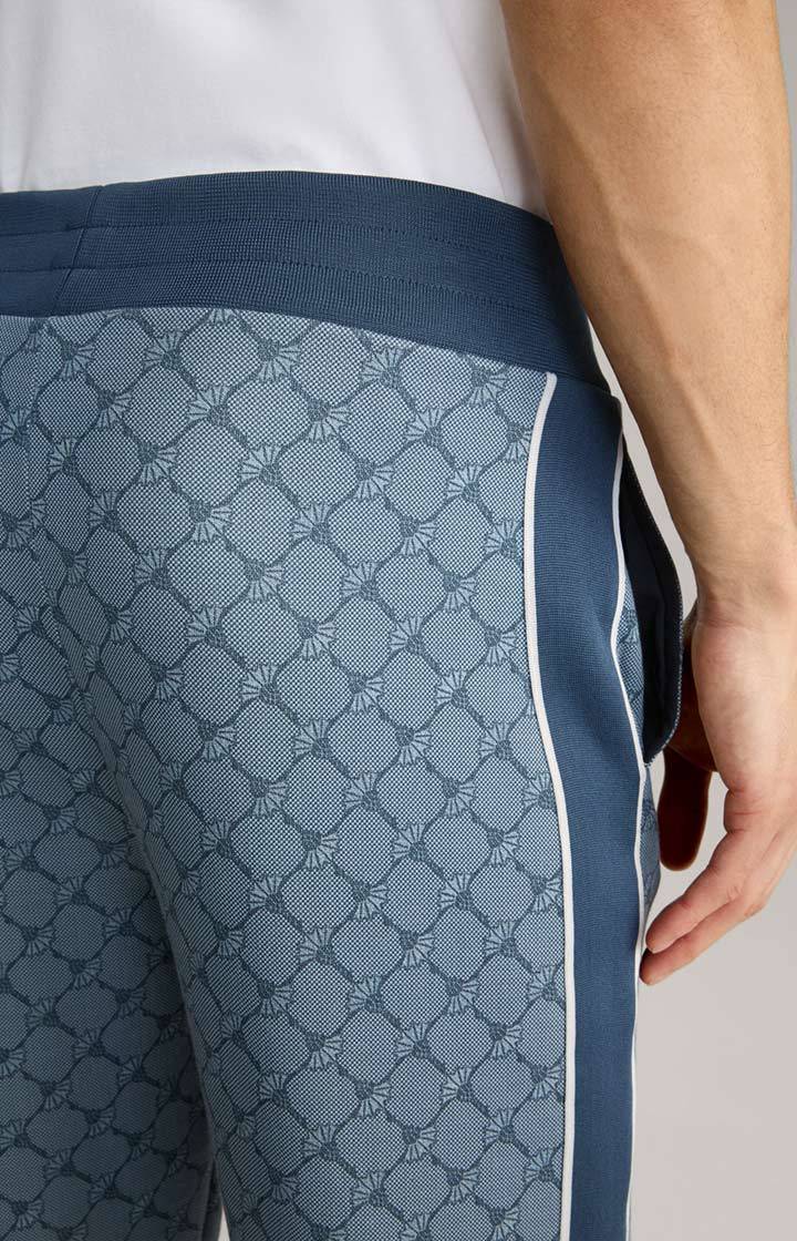 Joop Cornflower-Joggpants Taylan in Blau gemustert Letzte 2 Tage