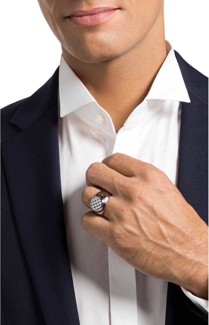 Joop Edelstahl-Ring in Silber Fabrikladen