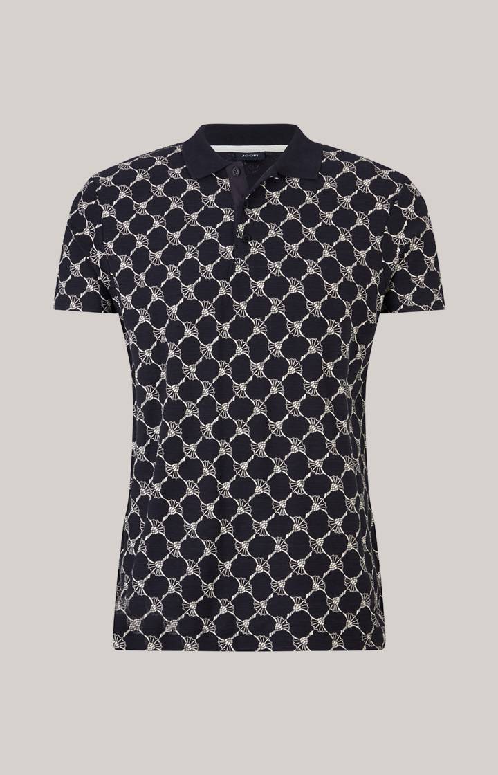 Joop Cornflower-Poloshirt Thilo in Navy gemustert Angebote