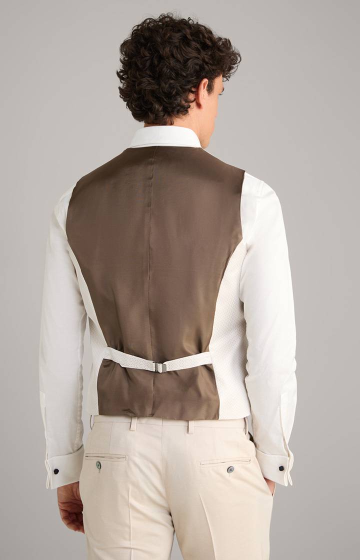 Joop Weste Weazer in Creme gemustert Kostenloser Versand