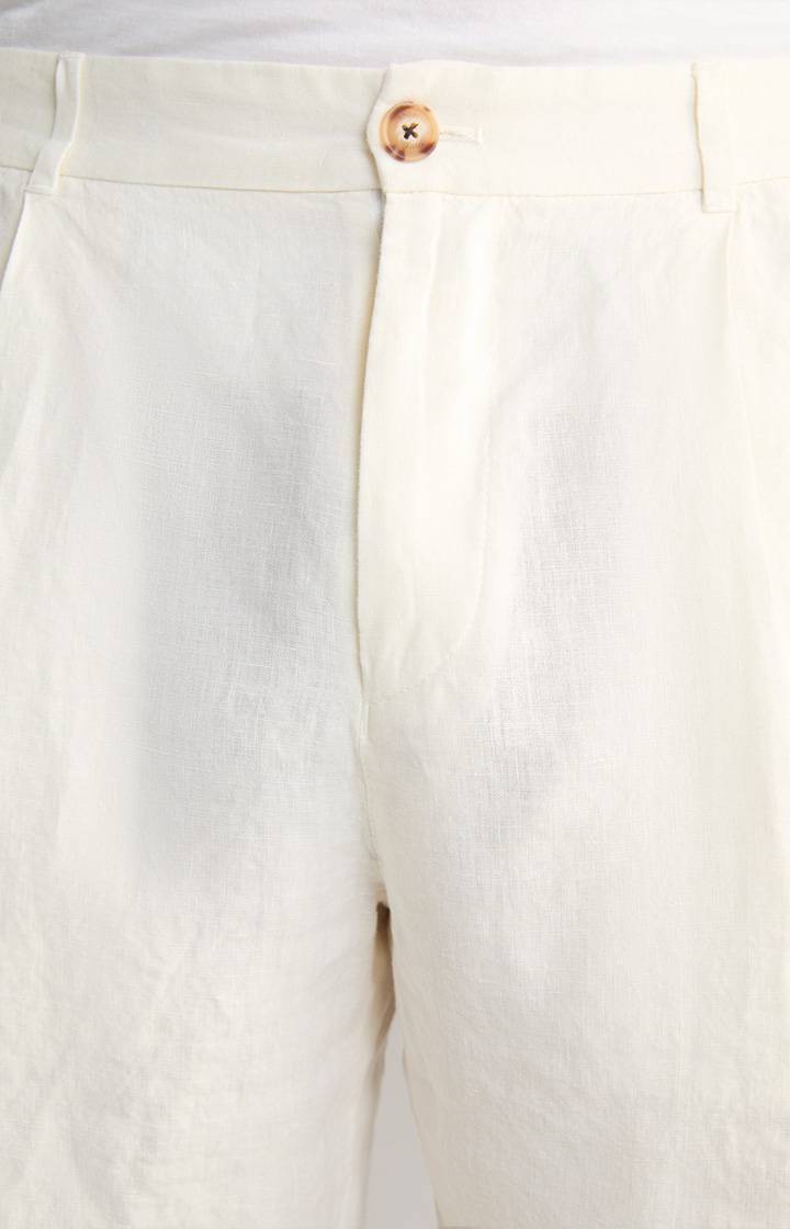 Joop Leinen-Shorts Dinghy in Offwhite meliert Riesige Ersparnisse