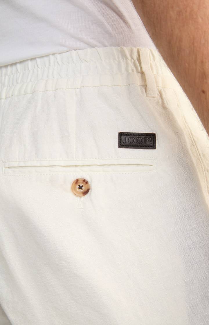 Joop Leinen-Shorts Dinghy in Offwhite meliert Riesige Ersparnisse