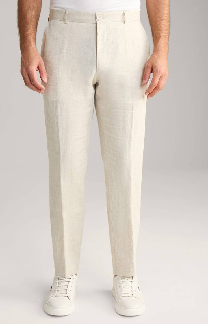 Joop Leinen-Chino Hank in Beige meliert VIP-Rabatte