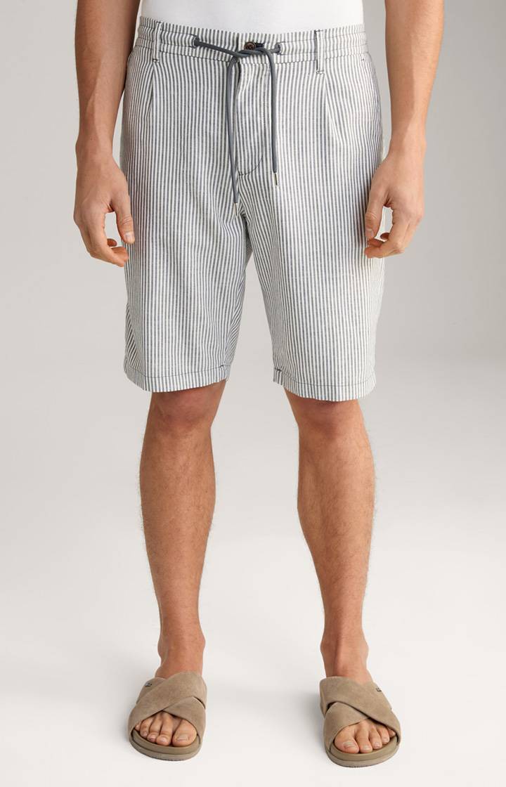 Joop Leinenmix-Shorts Ruby in Navy gestreift Tiefpreis