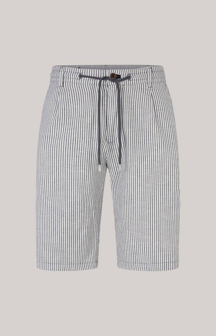Joop Leinenmix-Shorts Ruby in Navy gestreift Tiefpreis
