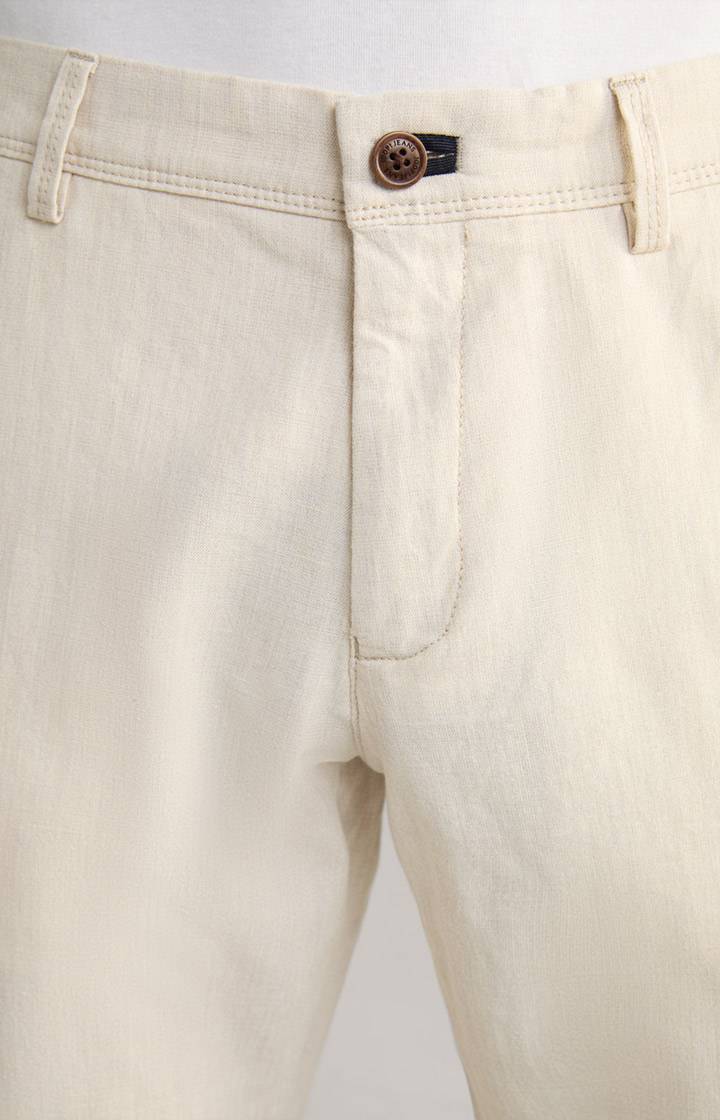 Joop Leinenmix-Chino Matthew in Beige Sonderangebot der Fabrik