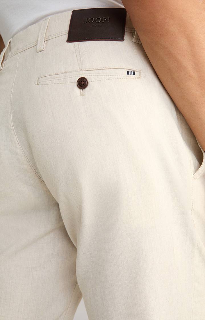 Joop Leinenmix-Chino Matthew in Beige Sonderangebot der Fabrik