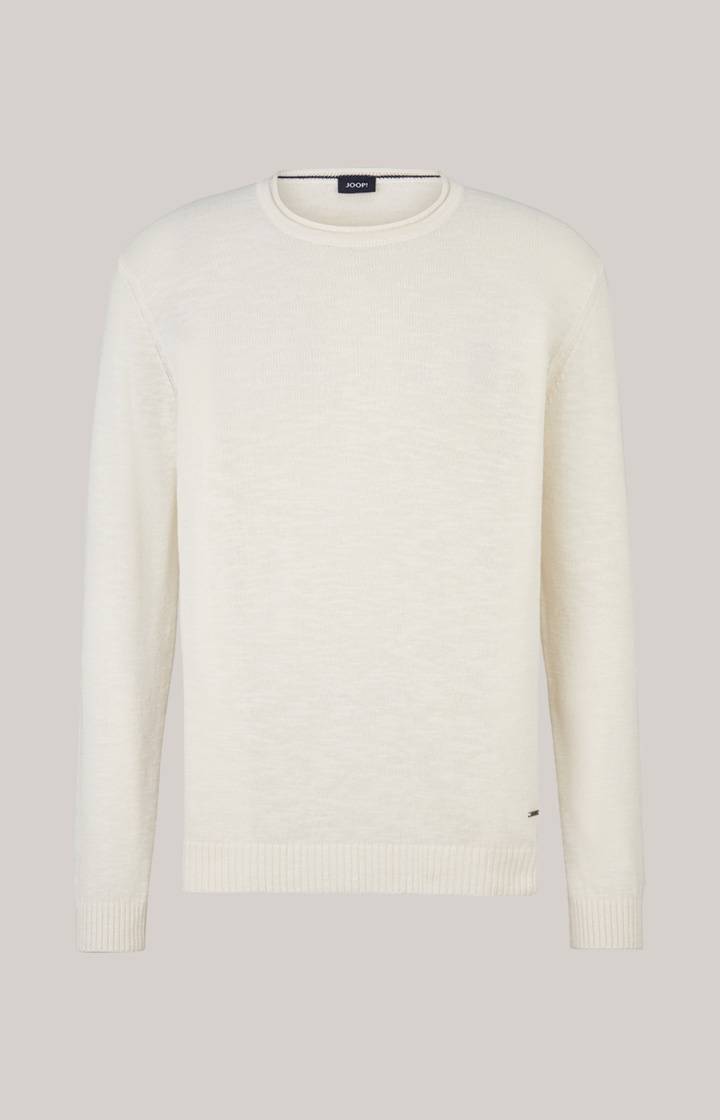 Joop Leinenmix-Pullover Mendor in Nature Super Rabatt