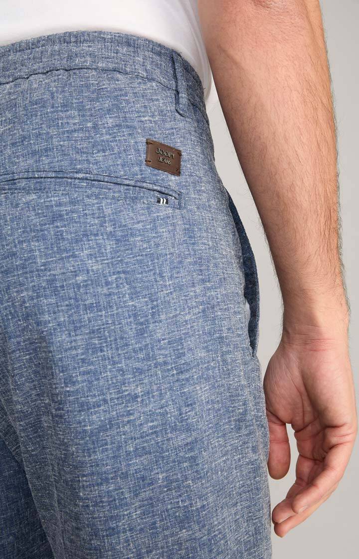 Joop Leinenmix-Chino Lead in Blau meliert Speichern exportieren