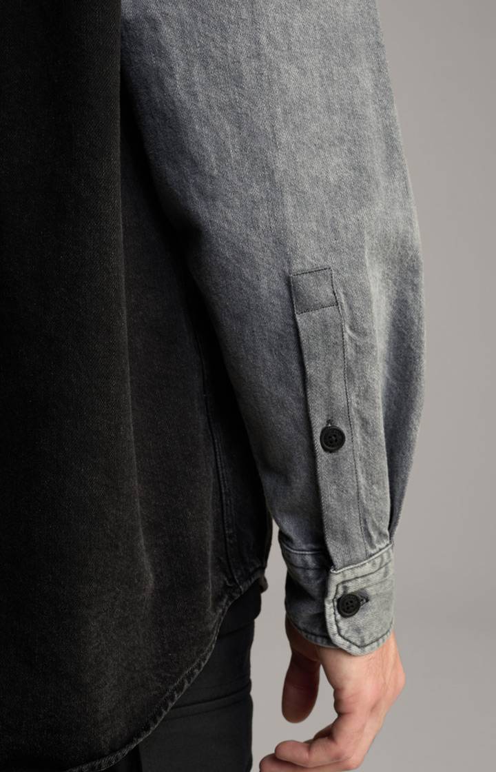 Joop Jeans-Hemd Hawes in Schwarz/Blau 2025