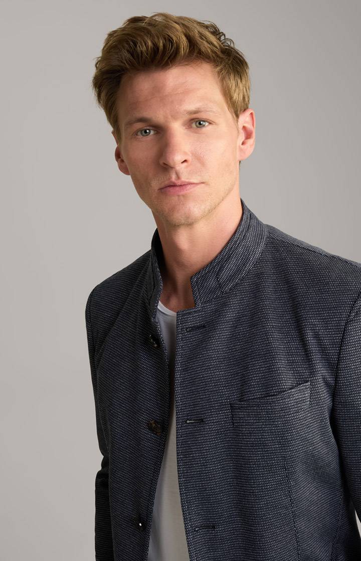 Joop Jersey-Sakko Hiro in Navy meliert Kostenloser Versand