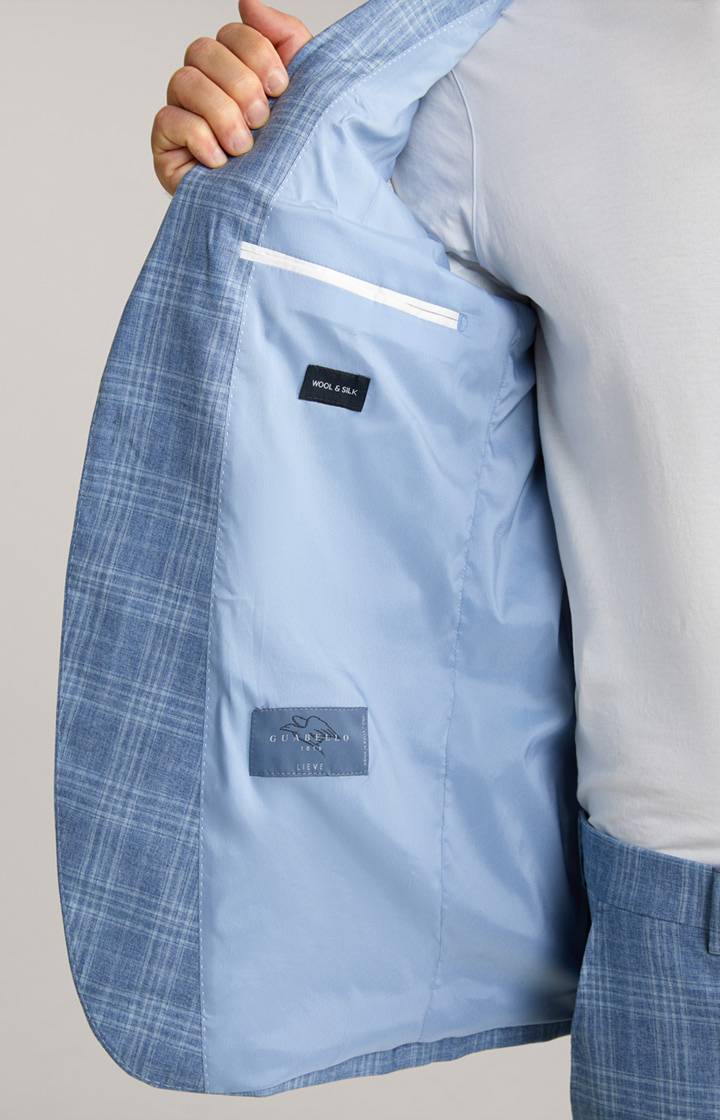 Joop Anzug Herby-Blayr in Blau kariert Lagerräumung