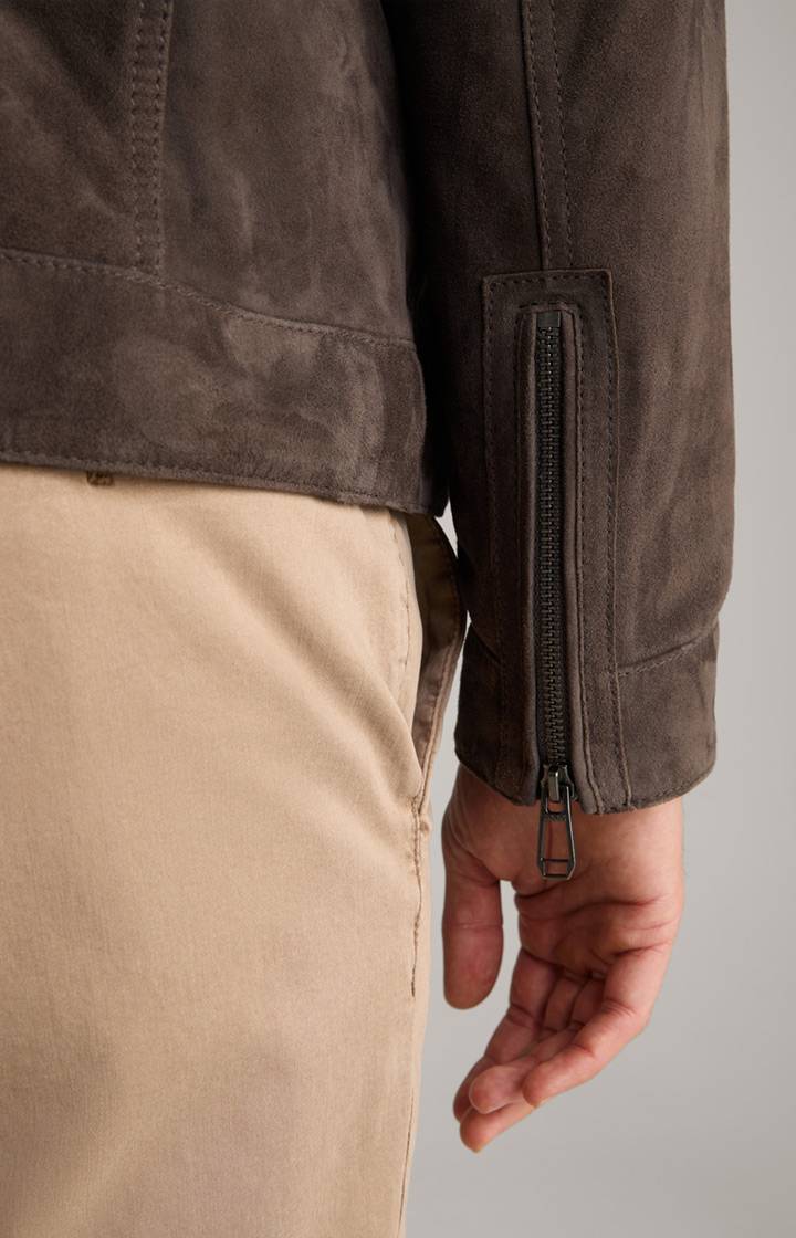 Joop Lederjacke Avik in Braun Kostenlose Rückgabe