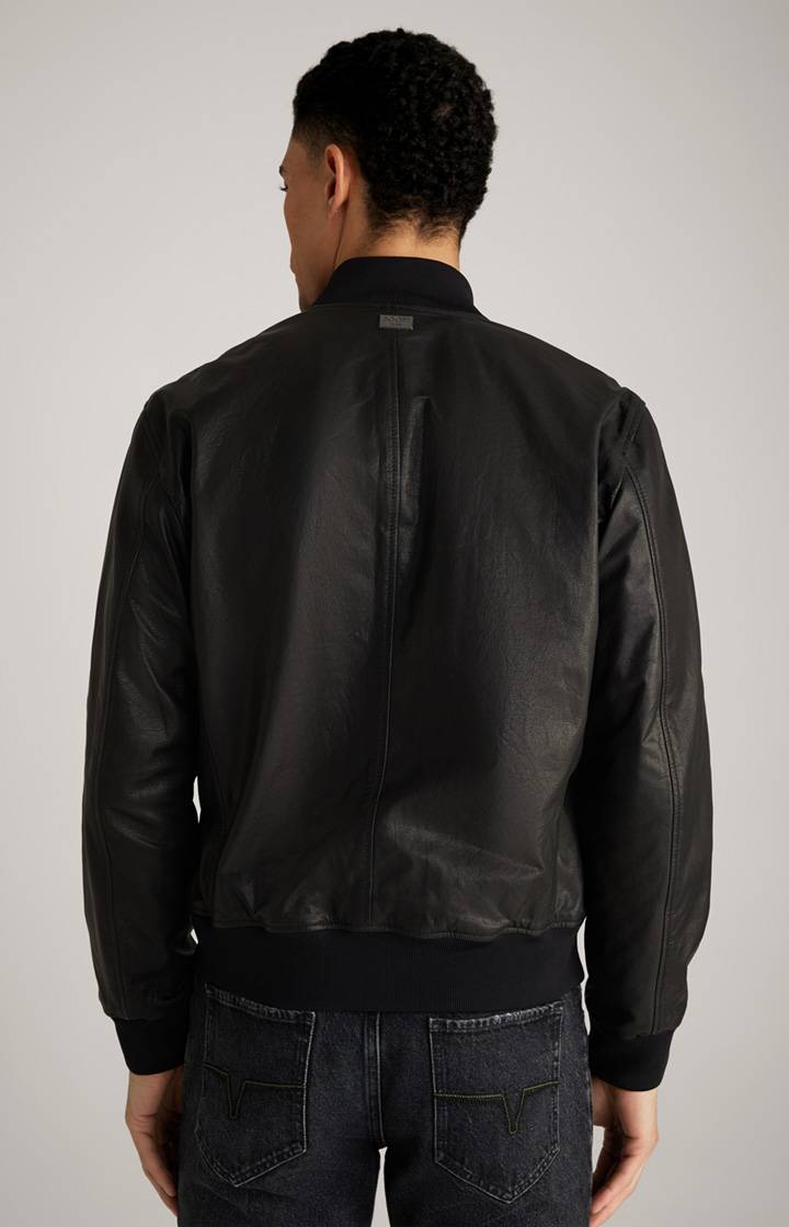 Joop Lederjacke Cuk in Schwarz Zeitbegrenzte Promotion