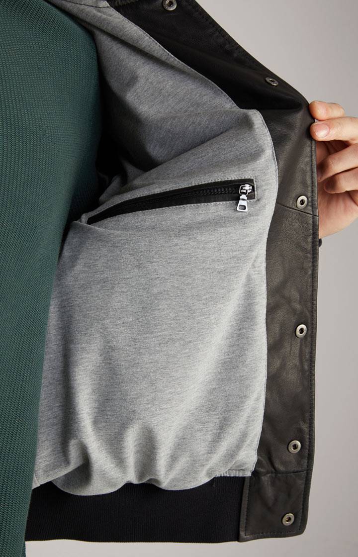 Joop Lederjacke Cuk in Schwarz Zeitbegrenzte Promotion