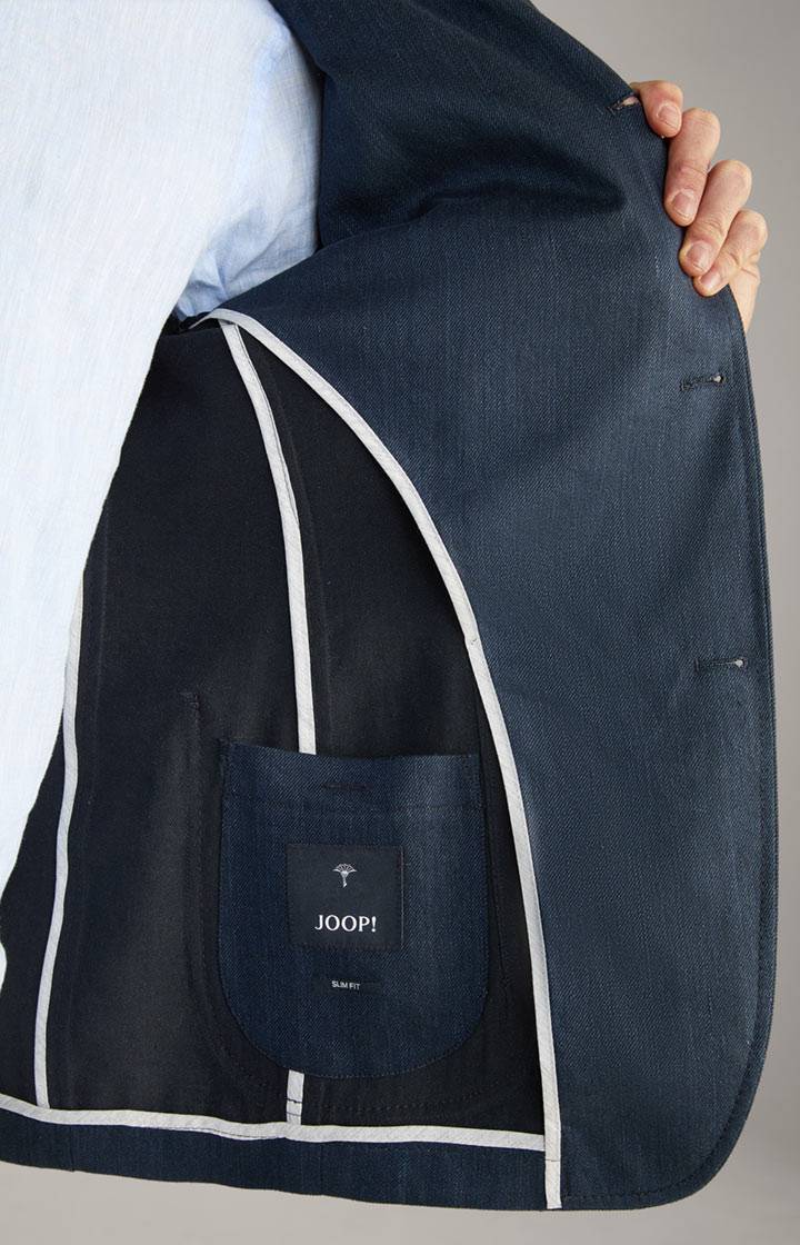 Joop Leinenmix-Sakko Hiro in Navy Rabatt