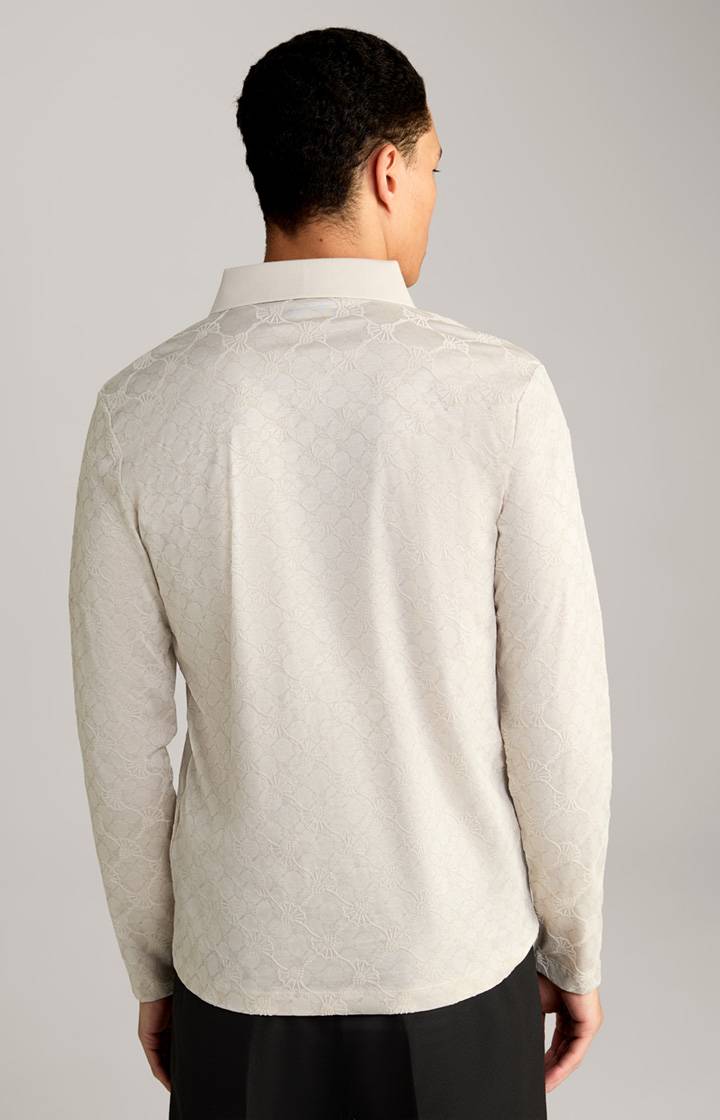 Joop Langarm-Poloshirt Pasquale in Hellbeige Flash Sale