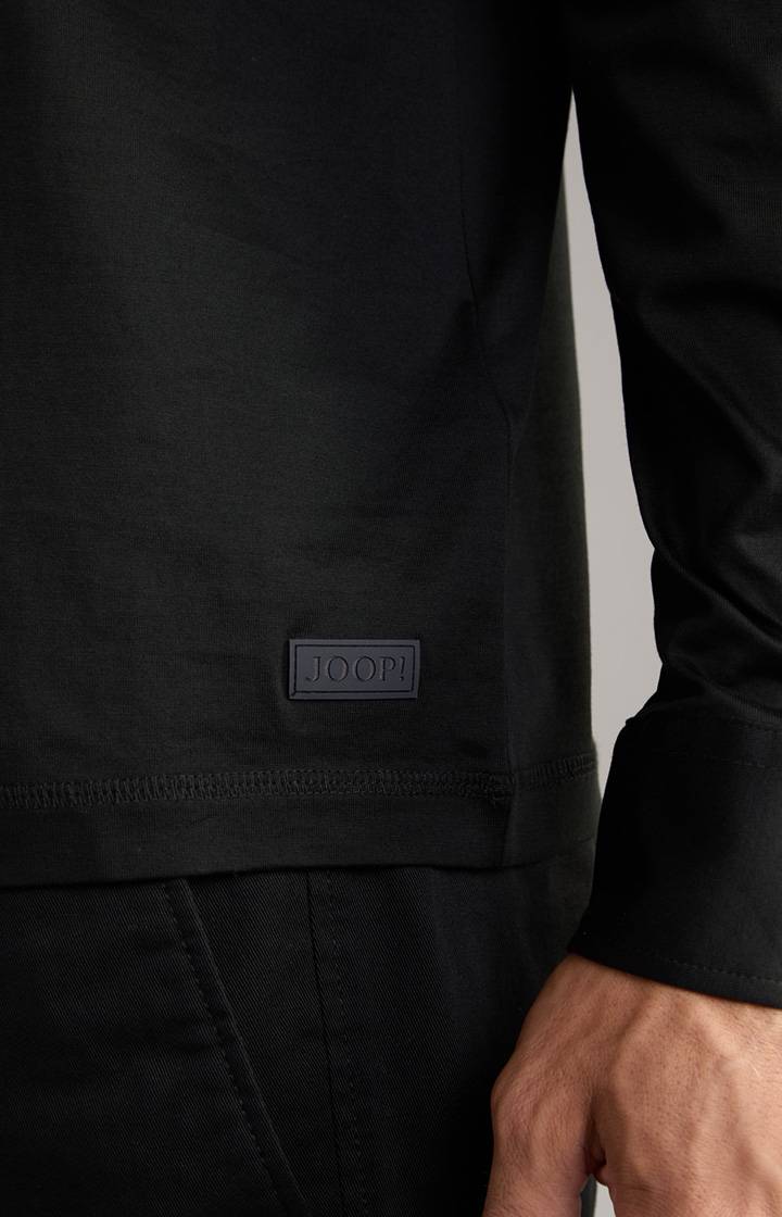 Joop Langarm-Poloshirt Baldwin in Schwarz Begrenztes Angebot