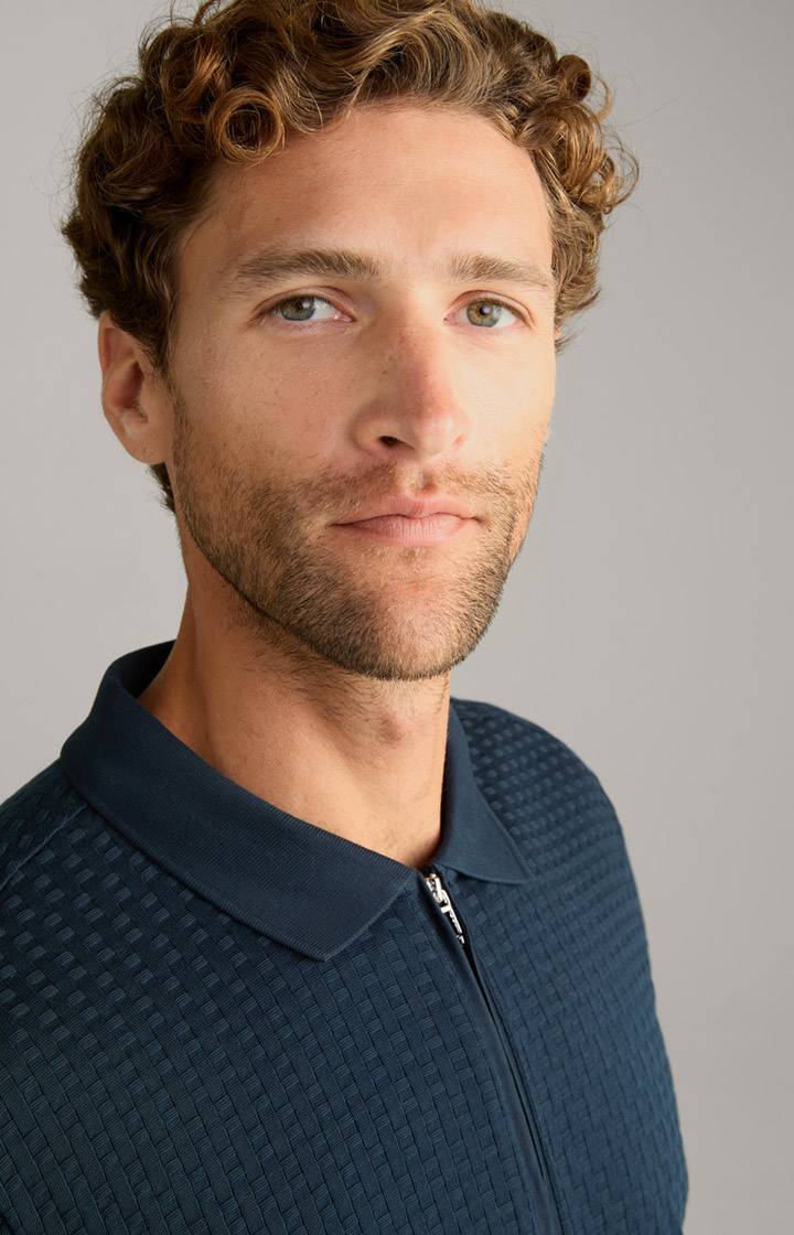 Joop Polo-Longsleeve Balian in Navy Online Shopping