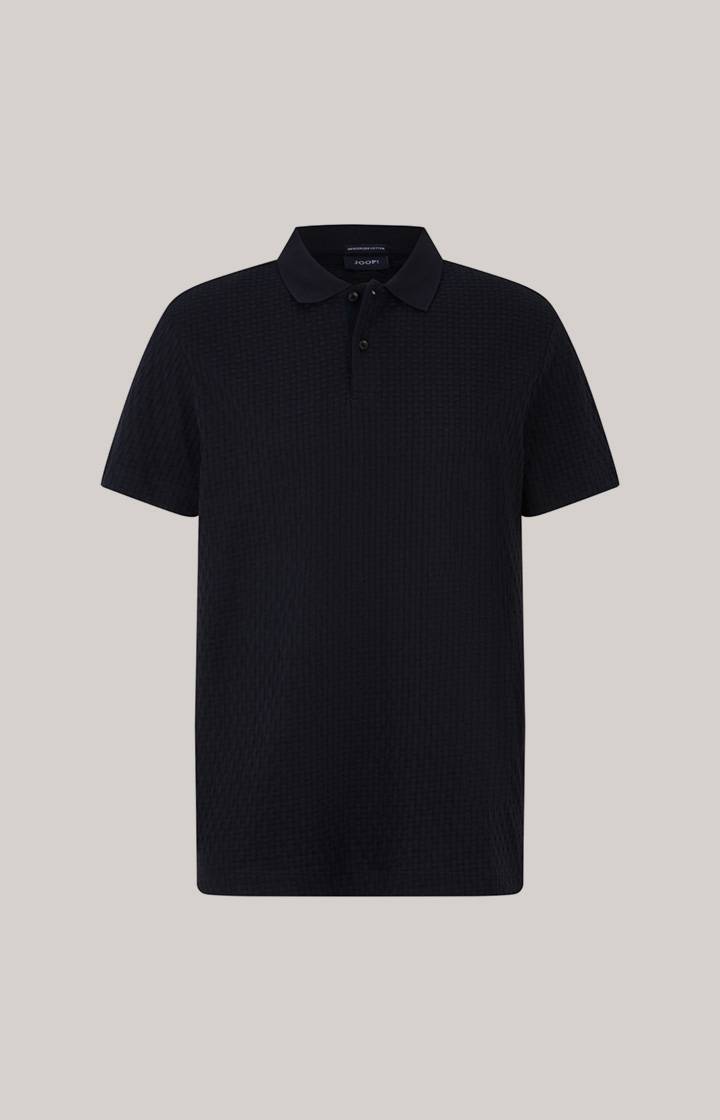 Joop Poloshirt Boris in Navy strukturiert Exklusivangebot