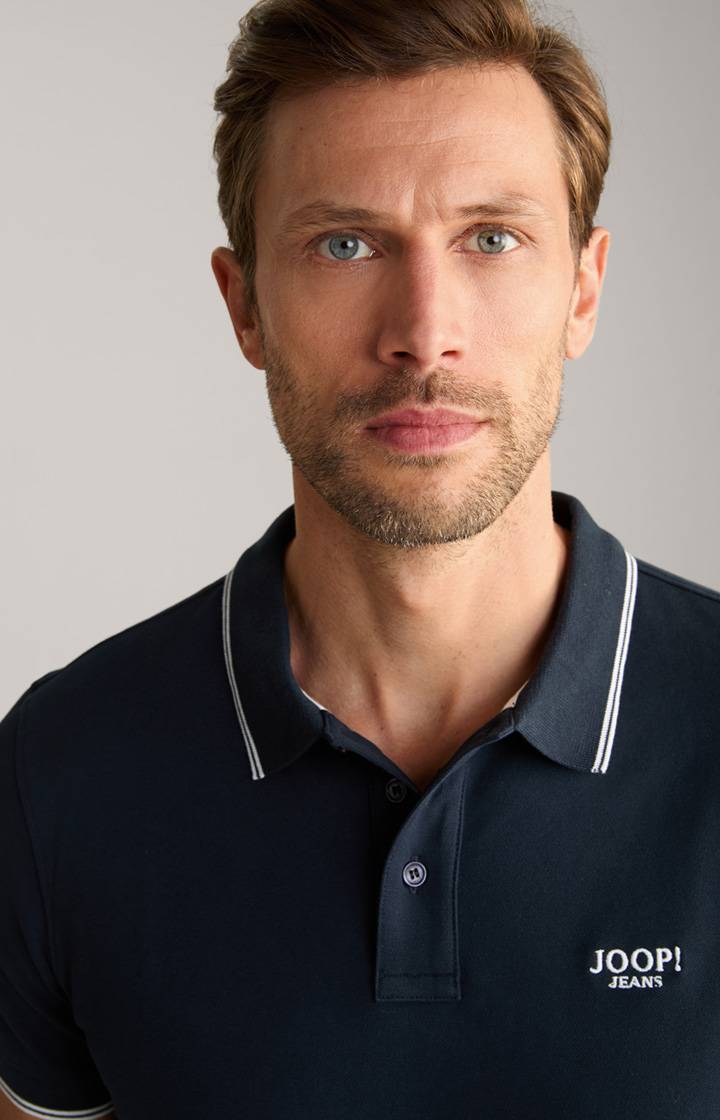Joop Poloshirt Agnello in Navy Preisnachlass