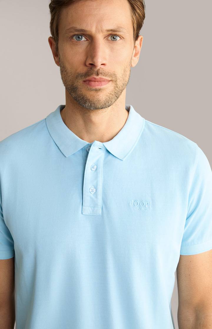 Joop Poloshirt Ambrosio in Hellblau Osterangebot