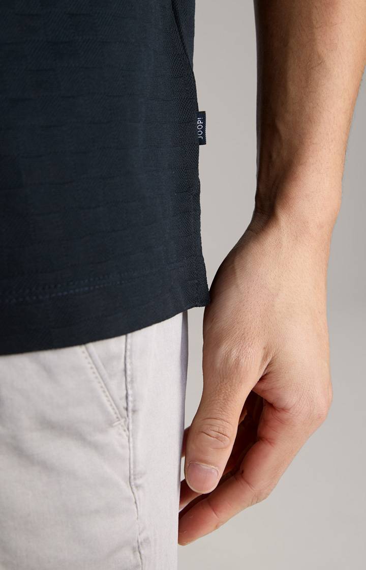 Joop Poloshirt Pacey in Schwarz strukturiert Muttertagsangebot
