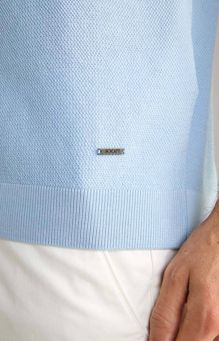 Joop Baumwoll-Poloshirt Vancro in Hellblau Vatertagsangebot