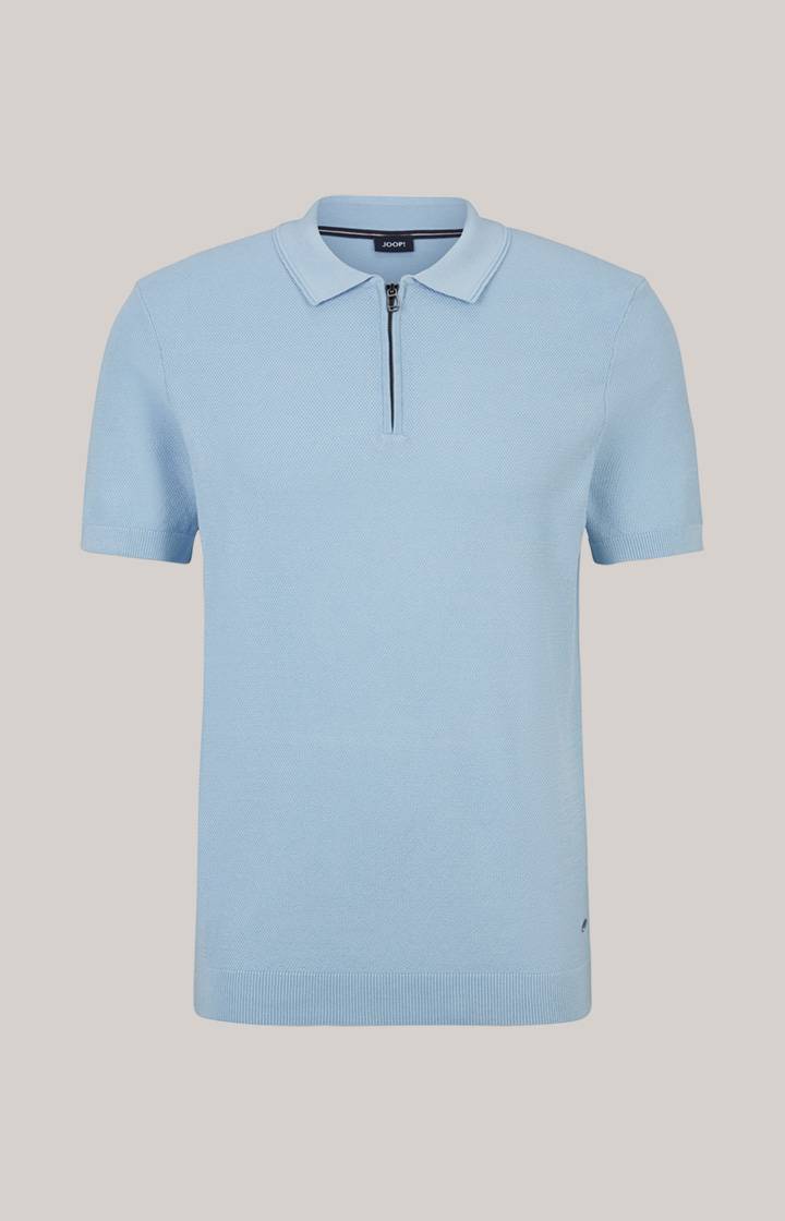 Joop Baumwoll-Poloshirt Vancro in Hellblau Vatertagsangebot