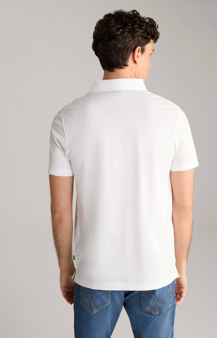 Joop Poloshirt Pacey in Weiß strukturiert Valentinstagsangebot