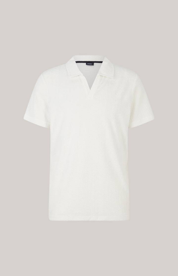 Joop Frottee-Polohemd Piero in Creme strukturiert Jubiläumsangebot