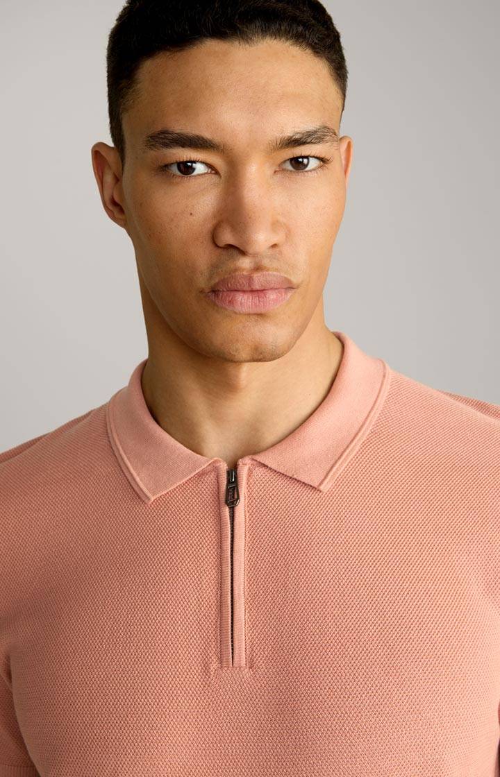 Joop Baumwoll-Poloshirt Vancro in Apricot Top Angebot