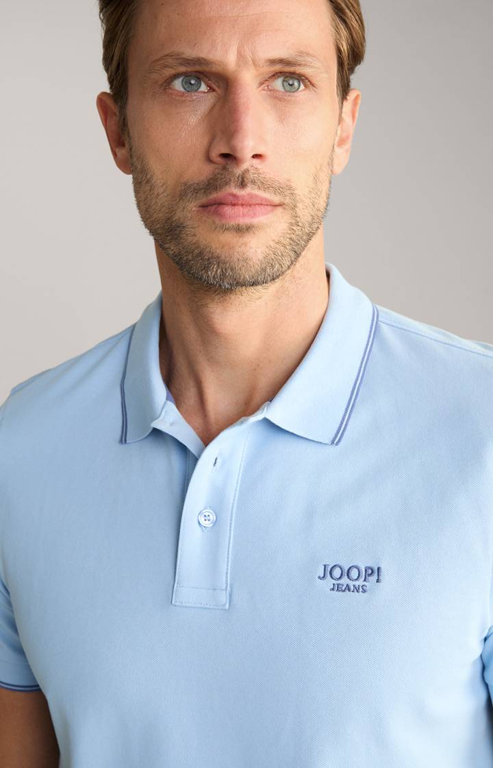 Joop Poloshirt Agnello in Hellblau Sonderangebote