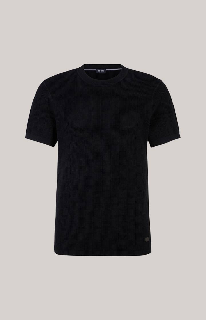 Joop Strick-Shirt Heiri in Navy Super Sparpreis