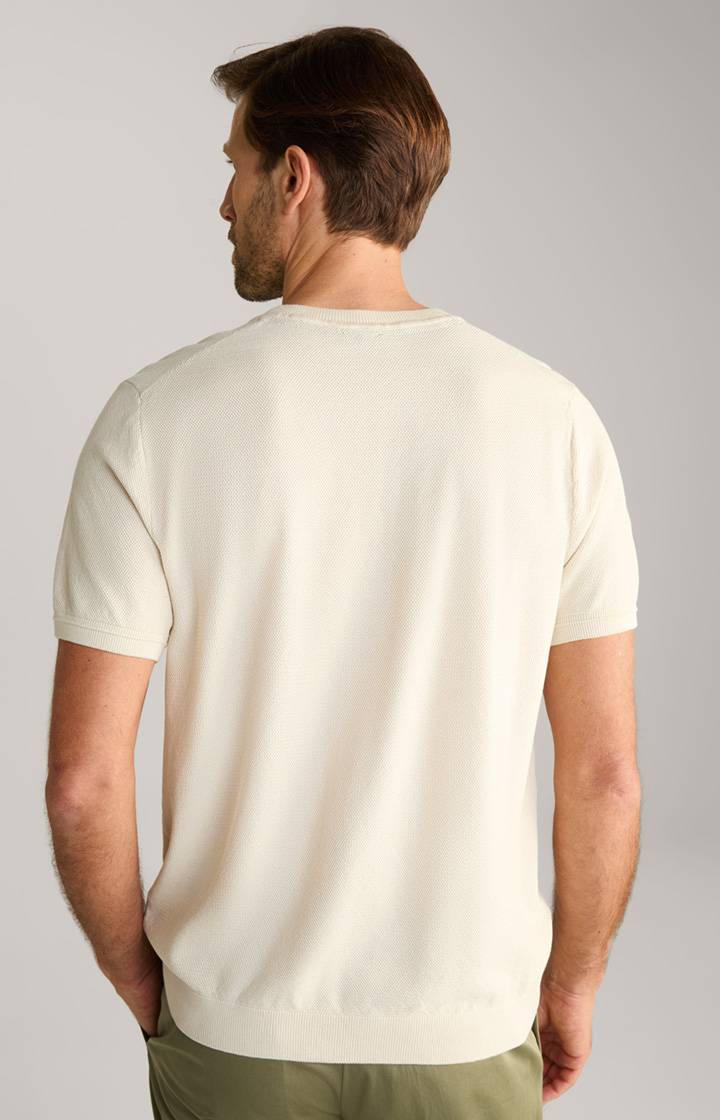 Joop Strick-Shirt Valdrio in Natural Neueste Stile