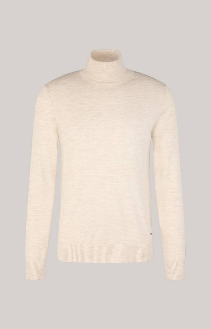 Joop Merinowoll-Pullover Donte in Hellbeige Nur noch ein Tag übrig