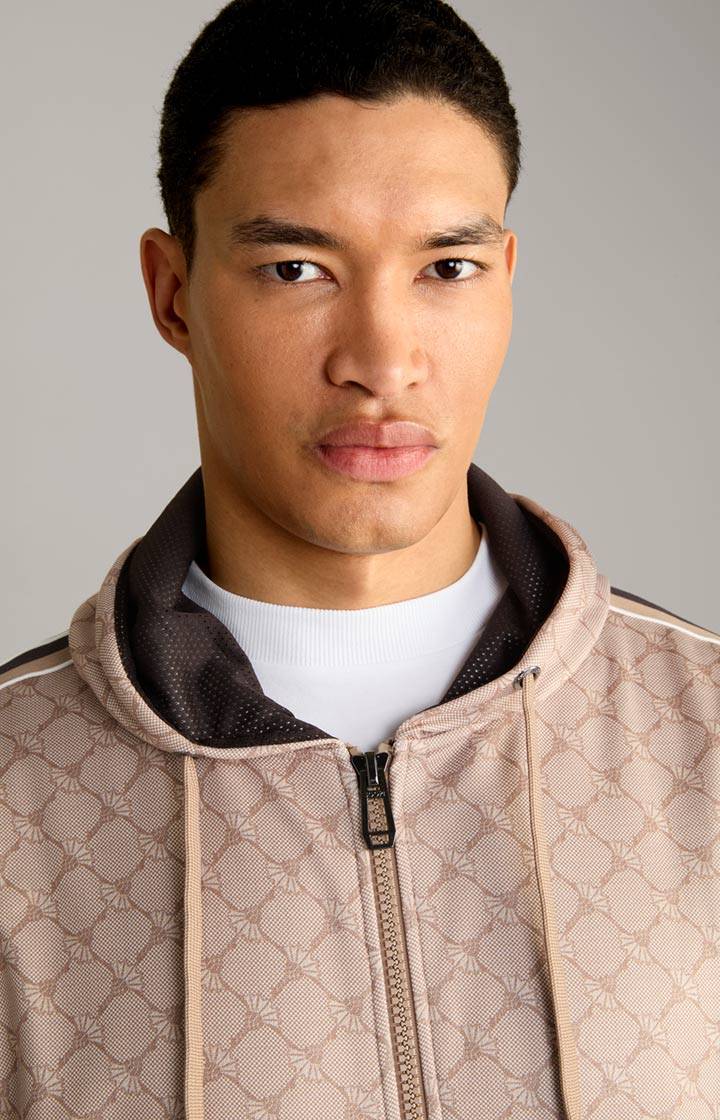 Joop Cornflower-Sweatjacke Tristan in Hellbraun Clearance-Verkauf