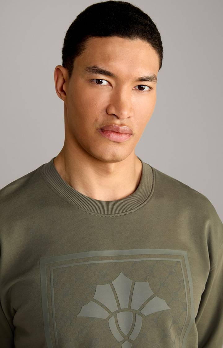 Joop Cornflower-Sweatshirt Cruz in Oliv Speichern exportieren