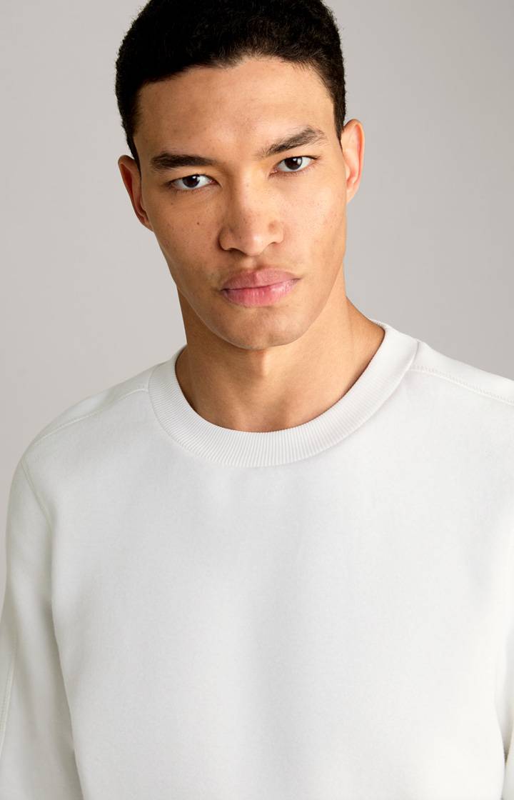 Joop Fleece-Sweatshirt Amadeo in Offwhite Black Friday Preise