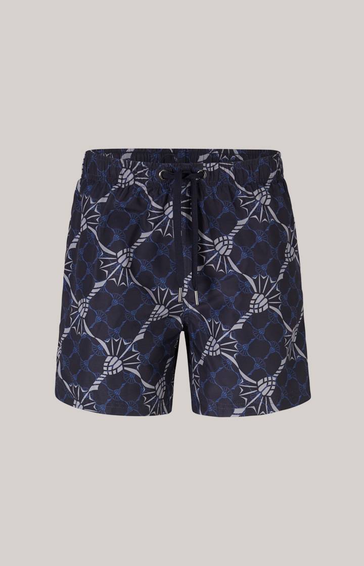 Joop Cornflower-Badeshorts Babados in Navy/Azur/Hellgrau Kostenloser Versand