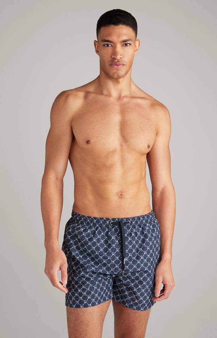 Joop Cornflower Badeshorts Mykonos in Navy gemustert Limitierter Zeitrabatt