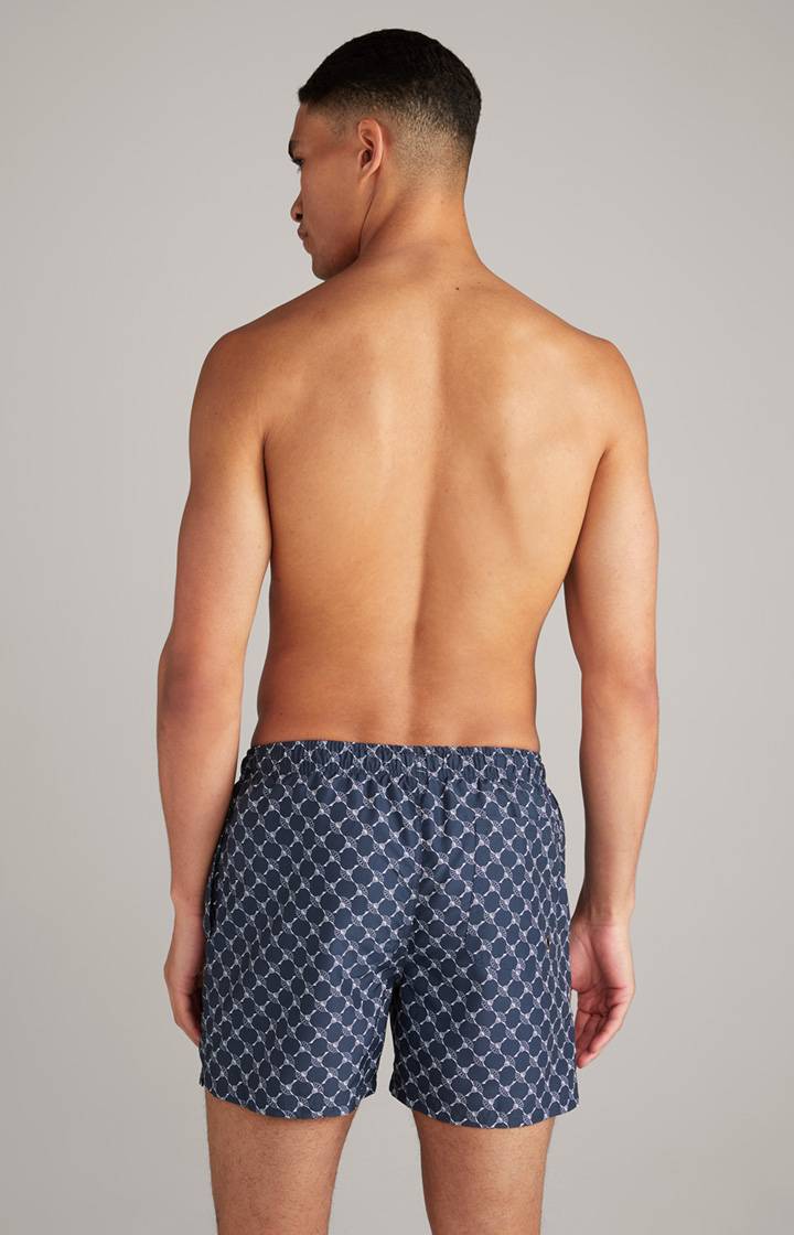 Joop Cornflower Badeshorts Mykonos in Navy gemustert Limitierter Zeitrabatt