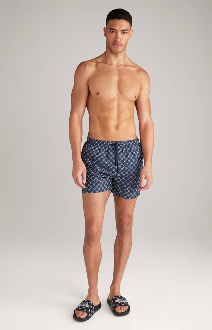 Joop Cornflower Badeshorts Mykonos in Navy gemustert Limitierter Zeitrabatt